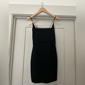 Nasty Gal Mini Black Dress - size 6